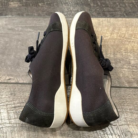 Dansko Olisa Printed Canvas Sneaker Dark Brown Silver Size 8.5-9 - Picture 6 of 11